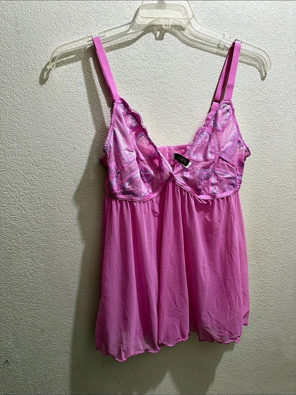 Adore Me Amorata Babydoll Pink Chemise XL